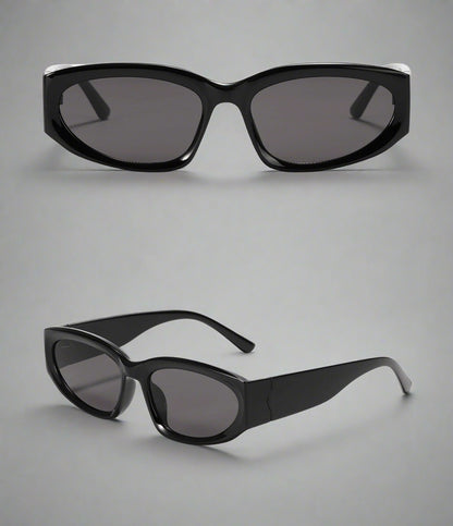 Silver Shimmer Sunglasses -  contemporary eyewear - Chic Silver Shimmer Sunglasses for Effortless Style - View 10