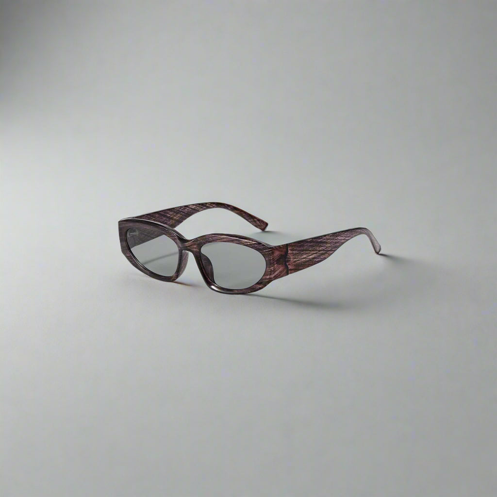 Silver Shimmer Sunglasses -  durable sunglasses - Chic Silver Shimmer Sunglasses for Effortless Style - View 4