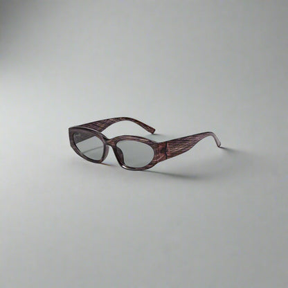 Silver Shimmer Sunglasses -  durable sunglasses - Chic Silver Shimmer Sunglasses for Effortless Style - View 4