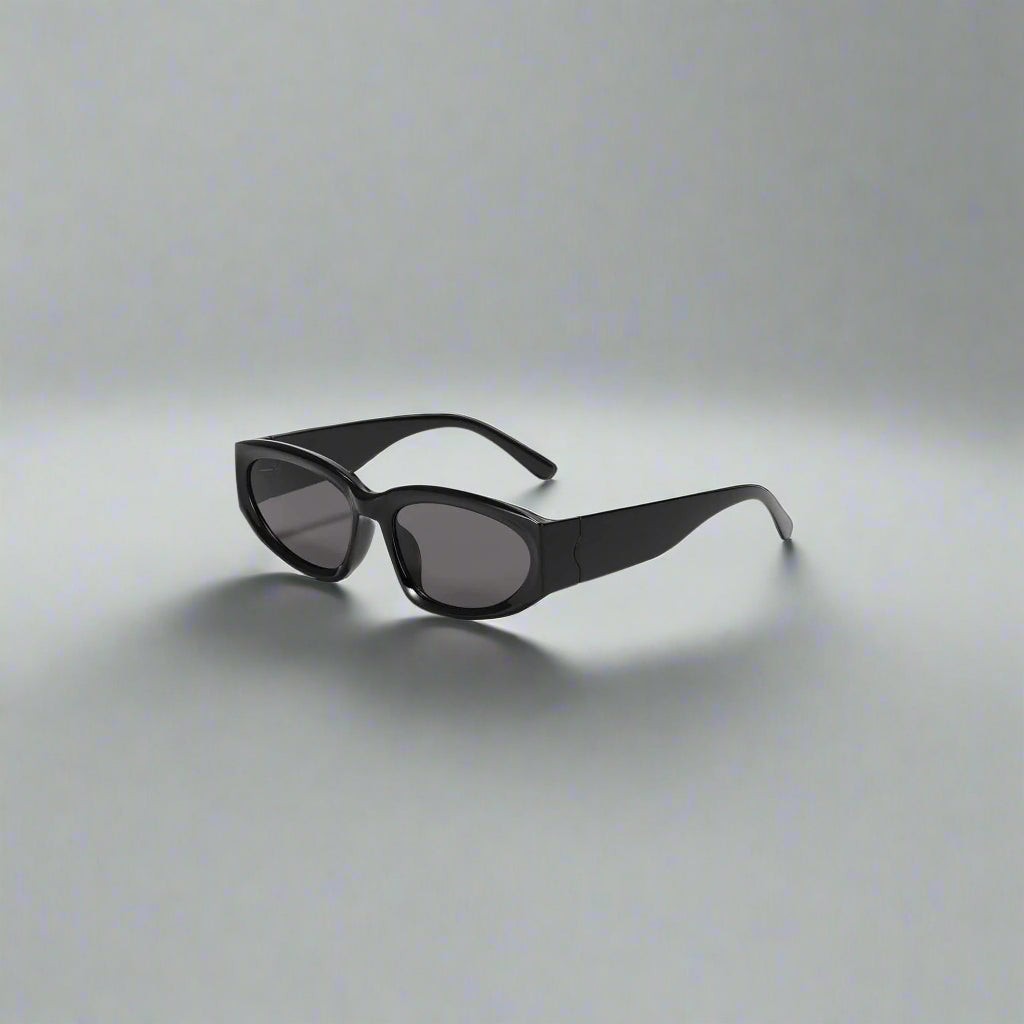 Silver Shimmer Sunglasses - silver sunglasses - Chic Silver Shimmer Sunglasses for Effortless Style - View 2