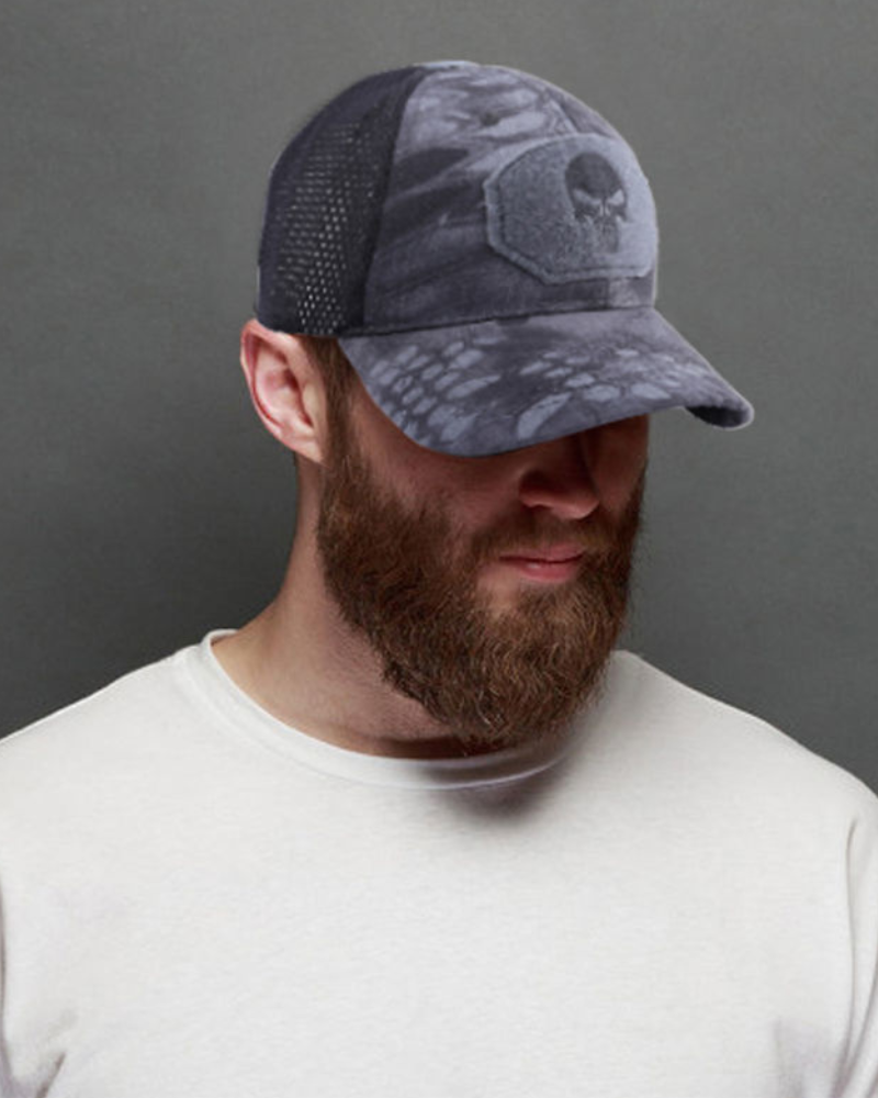 Skull Camo Tactical Cap -  hiking and cycling gear - Skull Camo Tactical Cap for Outdoor Activities - View 10