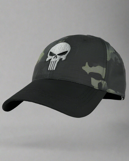 Skull Camo Tactical Cap -  tactical cap - Skull Camo Tactical Cap for Outdoor Activities - View 6