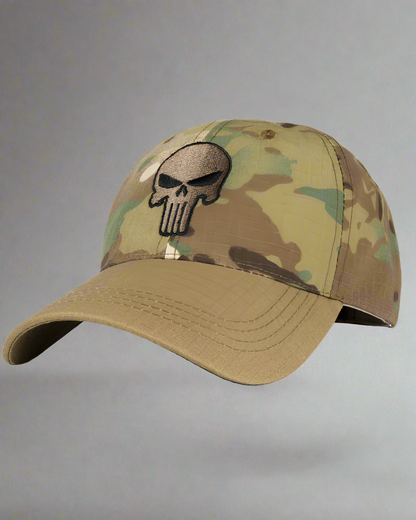 Skull Camo Tactical Cap -  unisex tactical cap - Skull Camo Tactical Cap for Outdoor Activities - View 7