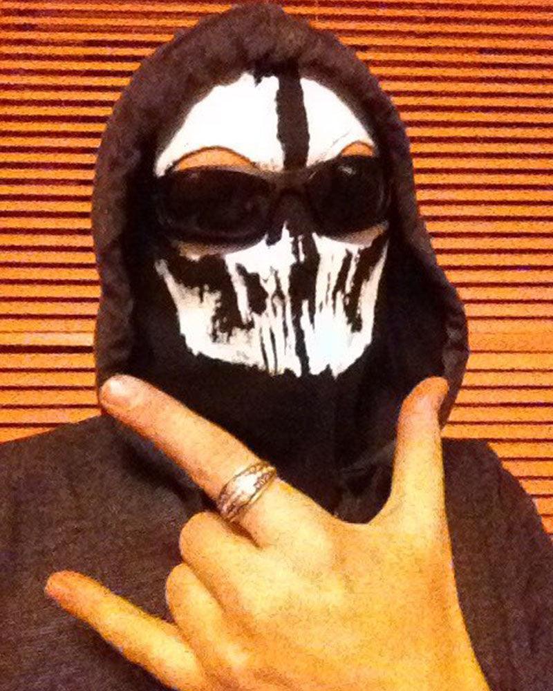 Skull Design Outdoor Balaclava & Gloves -  breathable balaclava - Skull Design Balaclava and Gloves for Outdoor Activities - View 13