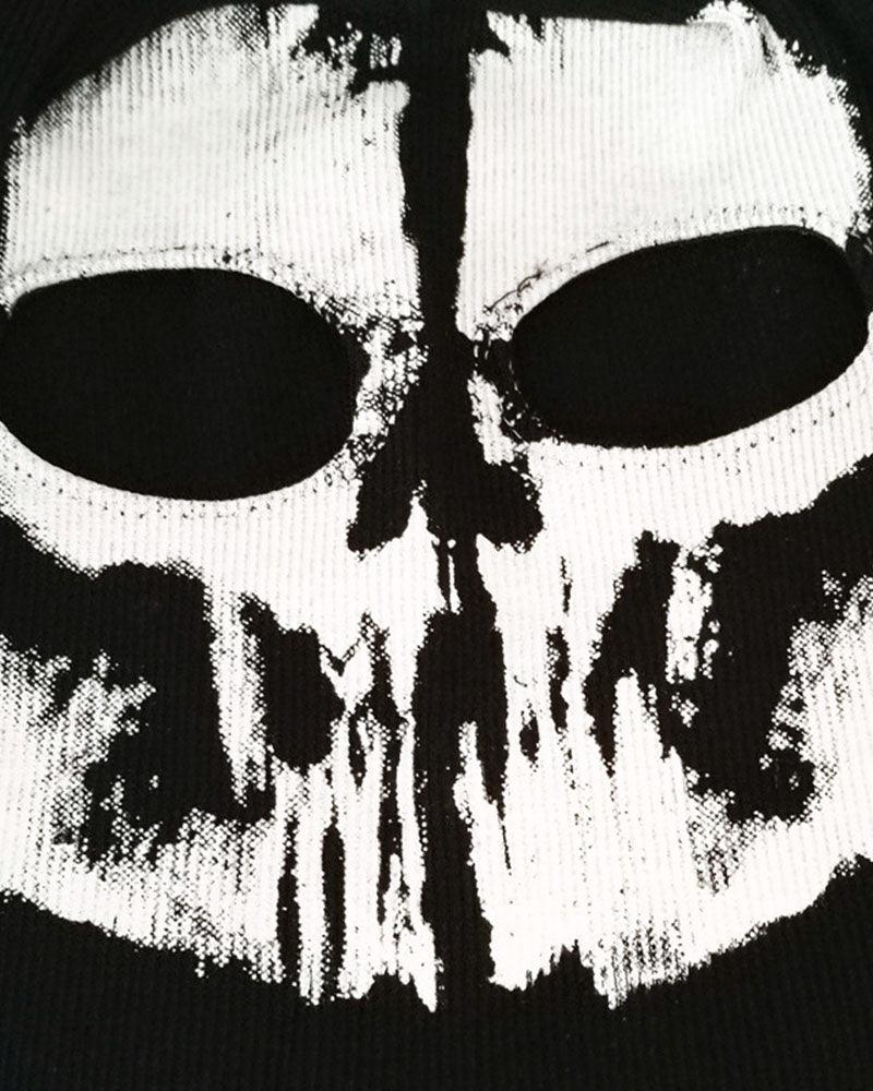 Skull Design Outdoor Balaclava & Gloves -  breathable balaclava - Skull Design Balaclava and Gloves for Outdoor Activities - View 22