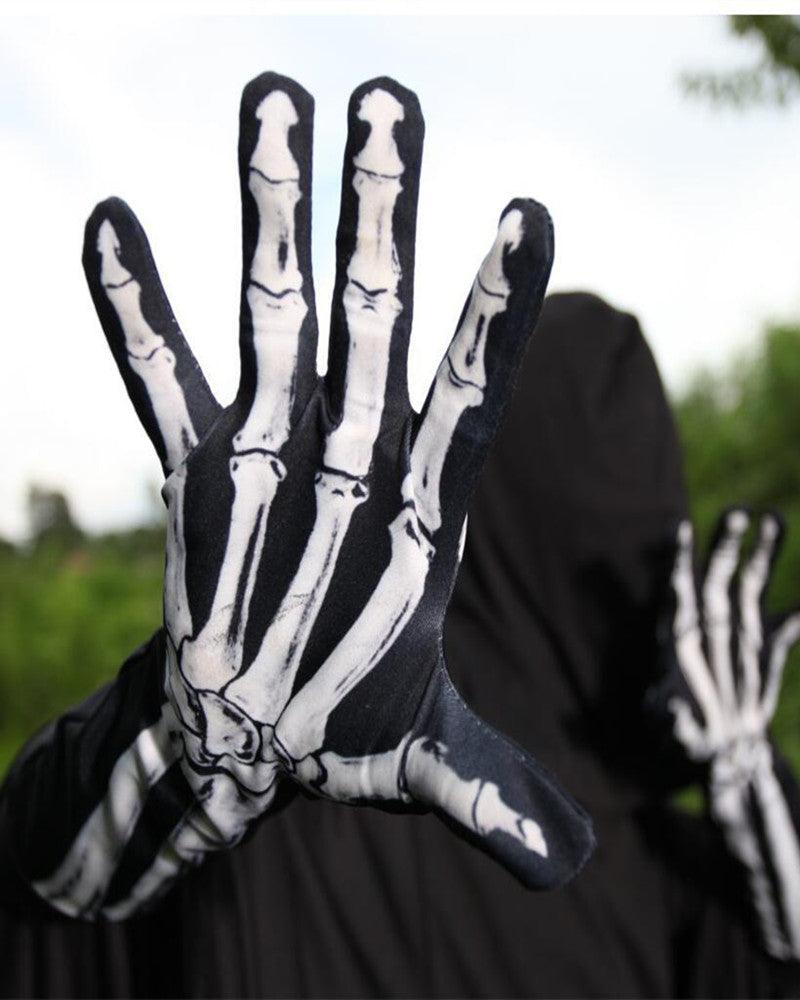 Skull Design Outdoor Balaclava & Gloves - outdoor activities gear - Skull Design Balaclava and Gloves for Outdoor Activities - View 11