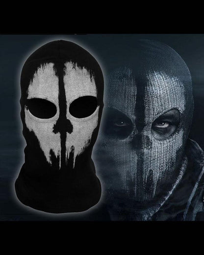 Skull Design Outdoor Balaclava & Gloves -  winter sports accessories - Skull Design Balaclava and Gloves for Outdoor Activities - View 18