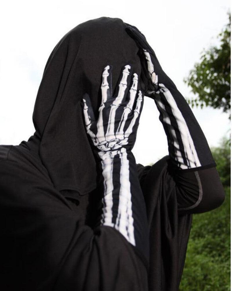 Skull Design Outdoor Balaclava & Gloves - winter techwear - Skull Design Balaclava and Gloves for Outdoor Activities - View 12