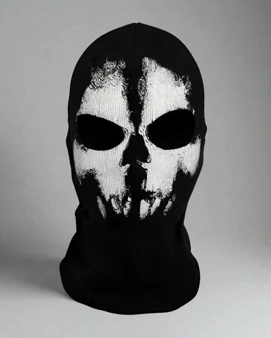 Skull Design Outdoor Balaclava & Gloves - winter techwear - Skull Design Balaclava and Gloves for Outdoor Activities - View 3