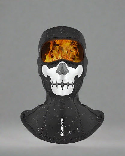 Skull Face Outdoor Balaclava -  breathable outdoor mask - Skull Face Outdoor Balaclava for Cold Weather Activities - View 3