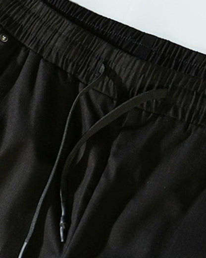 Sleek Black Cargo Joggers -  stylish cargo pants - Sleek Black Cargo Joggers for Style and Comfort - View 6