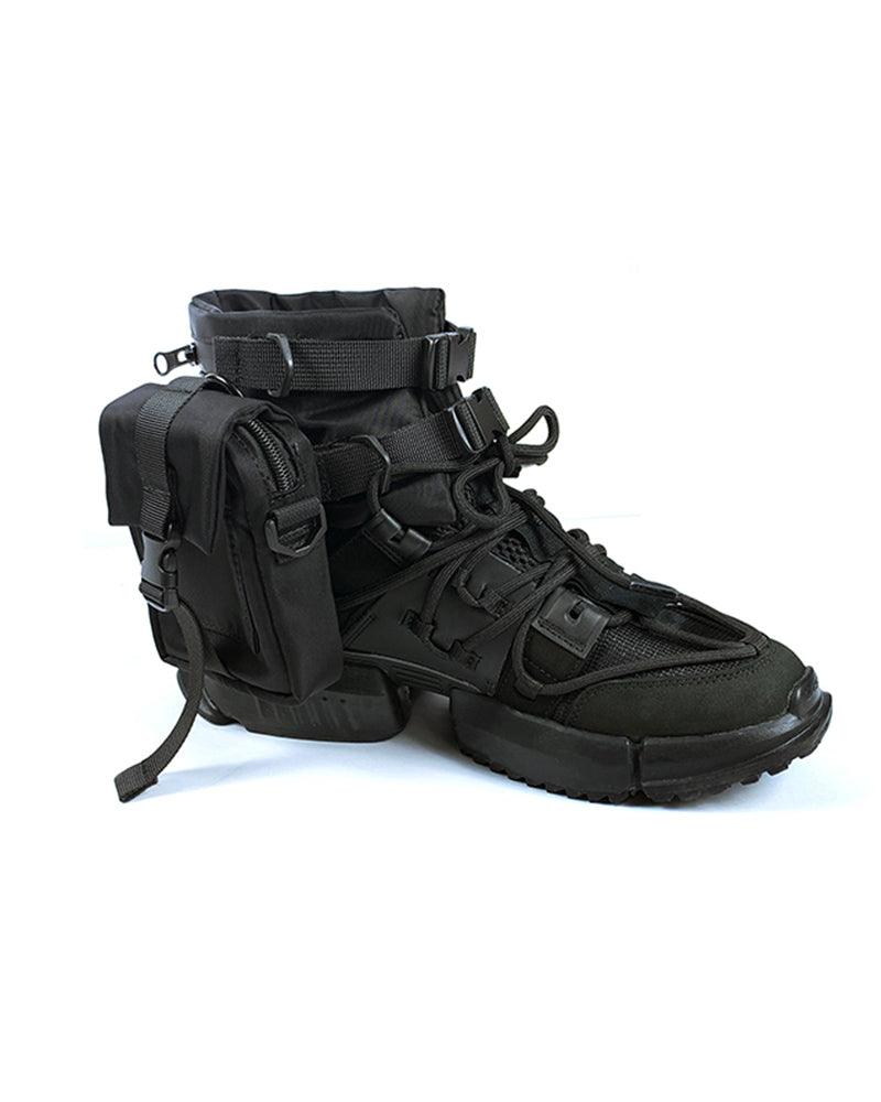 Sleek Black Crossbody Chest Pack -  durable chest pack - Sleek Black Crossbody Chest Pack for Techwear - View 13