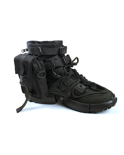 Sleek Black Crossbody Chest Pack -  durable chest pack - Sleek Black Crossbody Chest Pack for Techwear - View 13