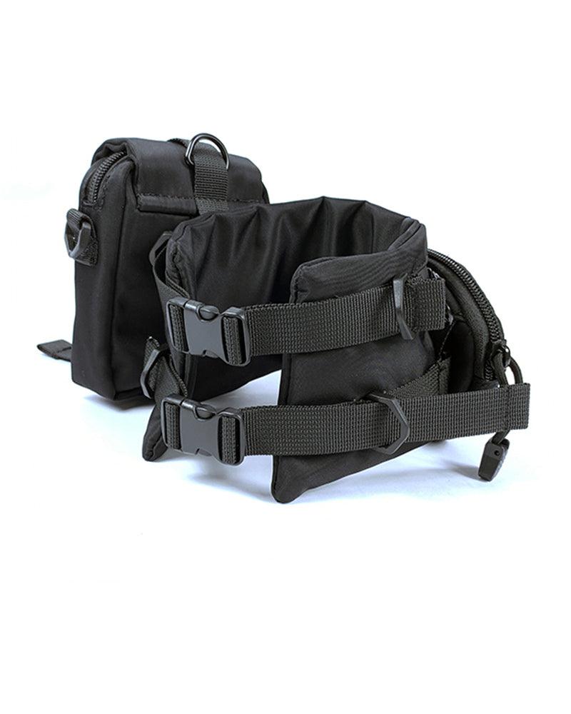 Sleek Black Crossbody Chest Pack -  stylish bag - Sleek Black Crossbody Chest Pack for Techwear - View 8
