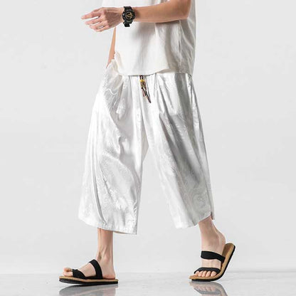 Sleek Hakama-Inspired Trousers - hakama trousers - Modern Hakama-Inspired Trousers for Effortless Style - View 2