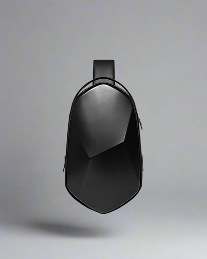 Sleek Polyhedron Sling Backpack - sling backpack - Sleek Polyhedron Sling Backpack with USB Charging - View 2