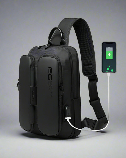 Sleek Tech Sling Backpack - portable backpack - Sleek Tech Sling Backpack with USB Port - Main view