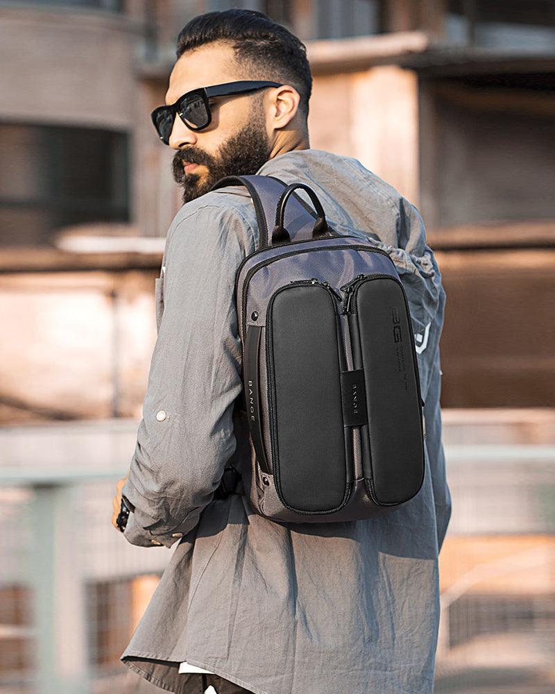 Sleek Tech Sling Backpack - portable backpack - Sleek Tech Sling Backpack with USB Port - View 7