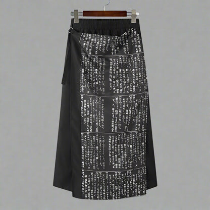 Sleek Wide-Leg Hakama Trousers -  comfortable trousers - Sleek Wide-Leg Hakama Trousers for Modern Style - View 4