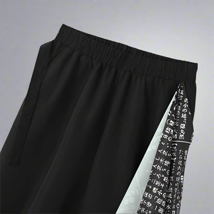 Sleek Wide-Leg Hakama Trousers -  versatile pants - Sleek Wide-Leg Hakama Trousers for Modern Style - View 7