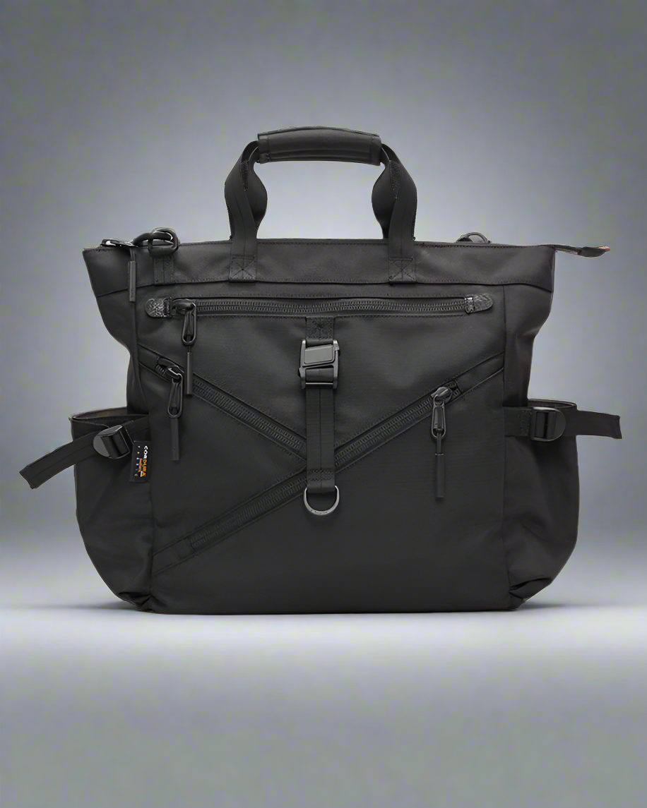 Spacious Elite Messenger Bag - messenger bag - Soft Techwear Horizontal Messenger Bag with Versatile Style - Main view