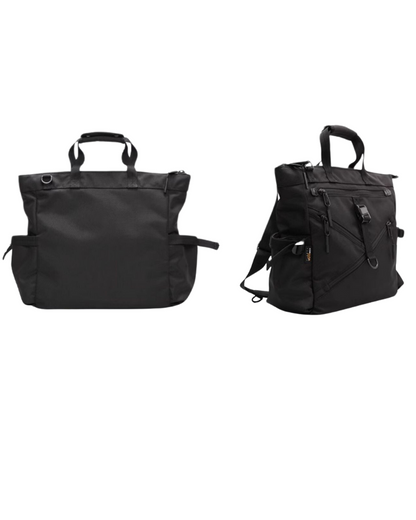Spacious Elite Messenger Bag -  techwear accessories - Soft Techwear Horizontal Messenger Bag with Versatile Style - View 7