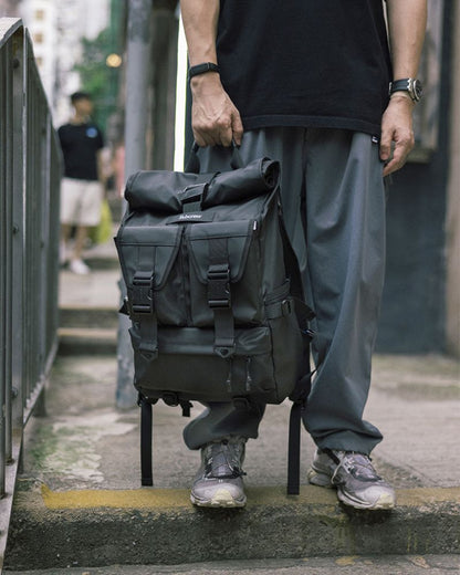 Spacious Multi-Use Backpack -  techwear - Spacious Multi-Use Backpack for Everyday Adventures - View 8