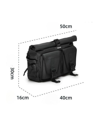 Spacious Waterproof Adventure Bag -  black backpack - Spacious Waterproof Adventure Bag for All Conditions - View 12
