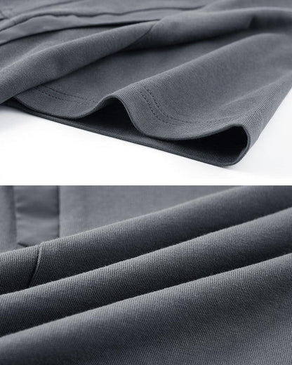 Splice Techwear Tee -  gray t-shirt - Splice Techwear Tee - Functional Gray T-shirt - View 6