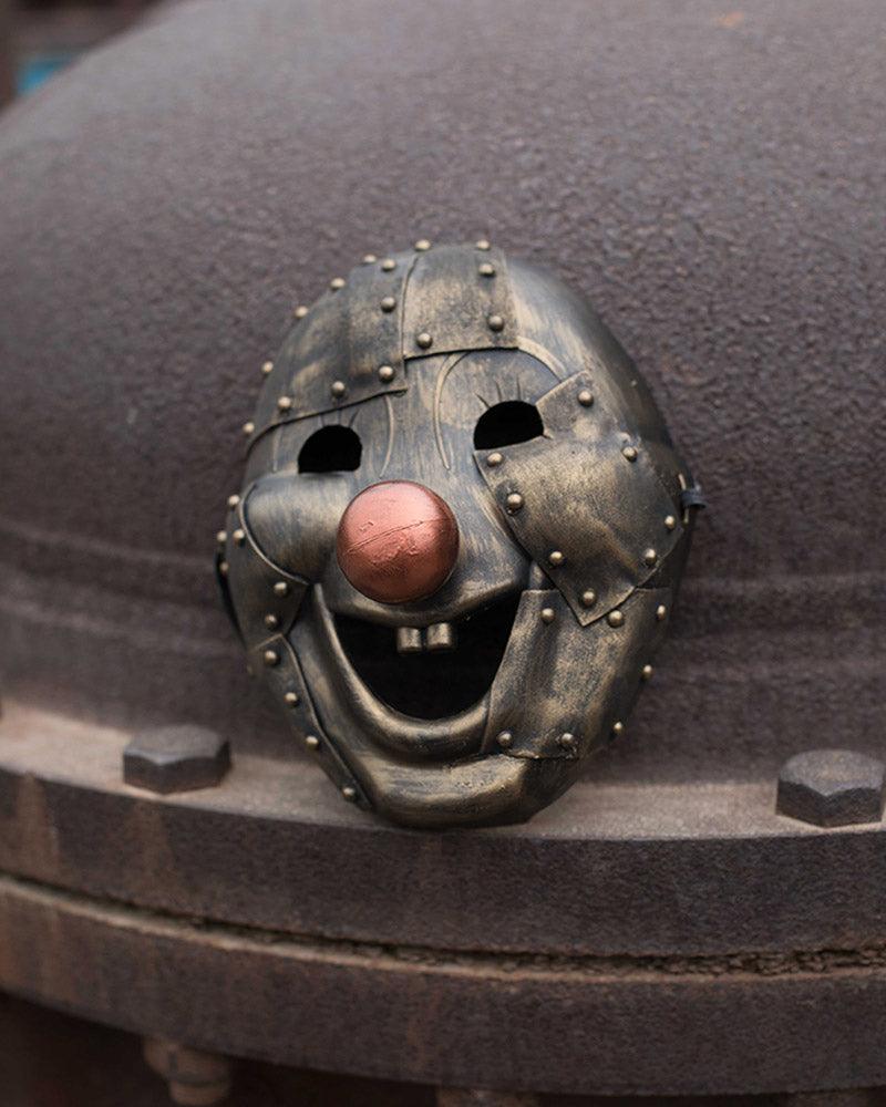 Spooktacular Clown Fun Mask -  steampunk style mask - Spooktacular Clown Mask with Adjustable Fit - View 6