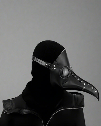 Spooky Crow Mask for Halloween -  plague doctor - Spooky Crow Mask for Halloween Costume Events - View 6