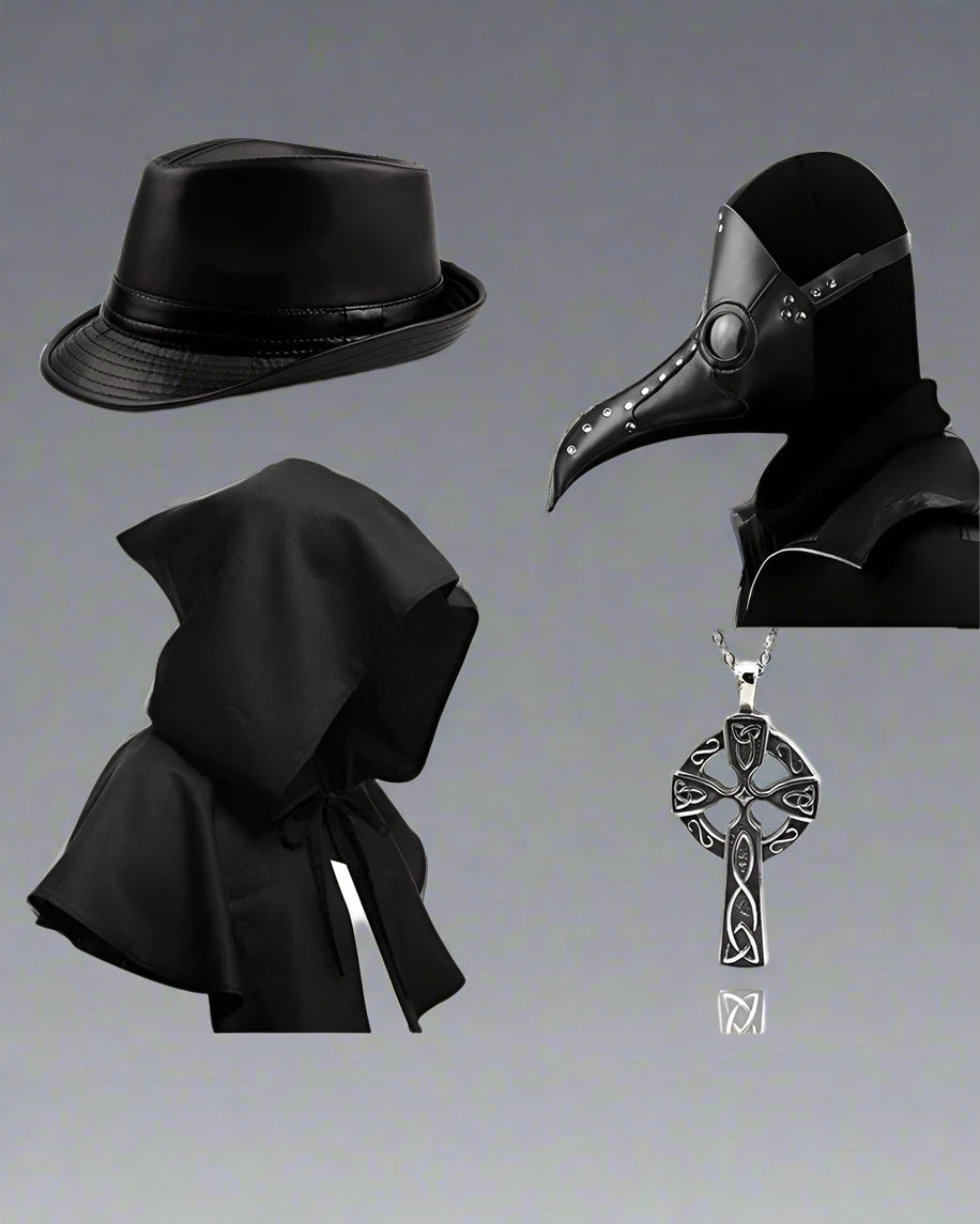 Spooky Crow Mask for Halloween -  themed events - Spooky Crow Mask for Halloween Costume Events - View 7