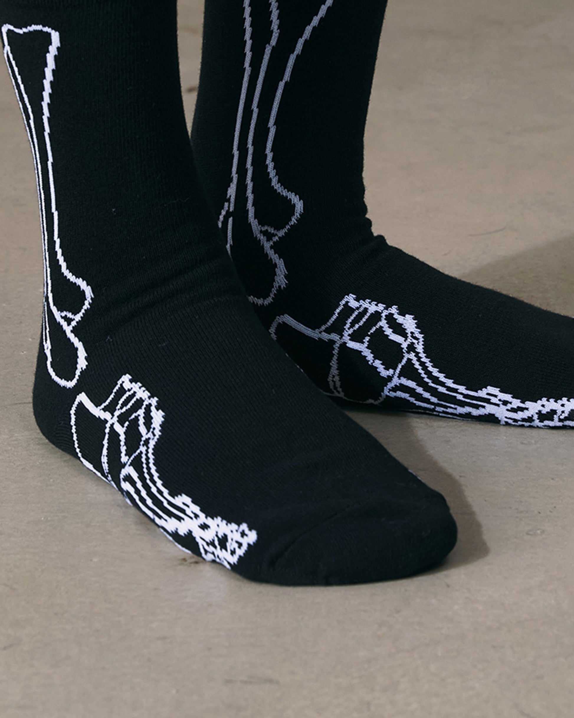 Spooky Style Skeleton Socks - skeleton socks - Unique Skeleton Socks for a Spooky Style - View 10
