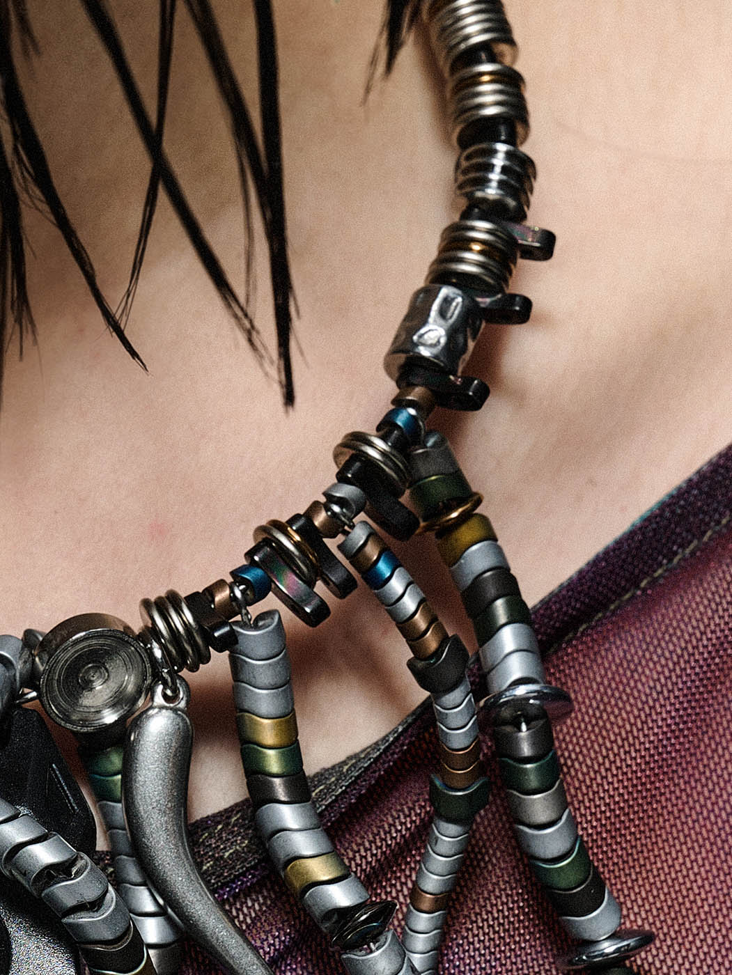 Stainless Steel Compass Necklace -  durable jewelry - Stainless Steel Compass Necklace with Unique Design - View 6