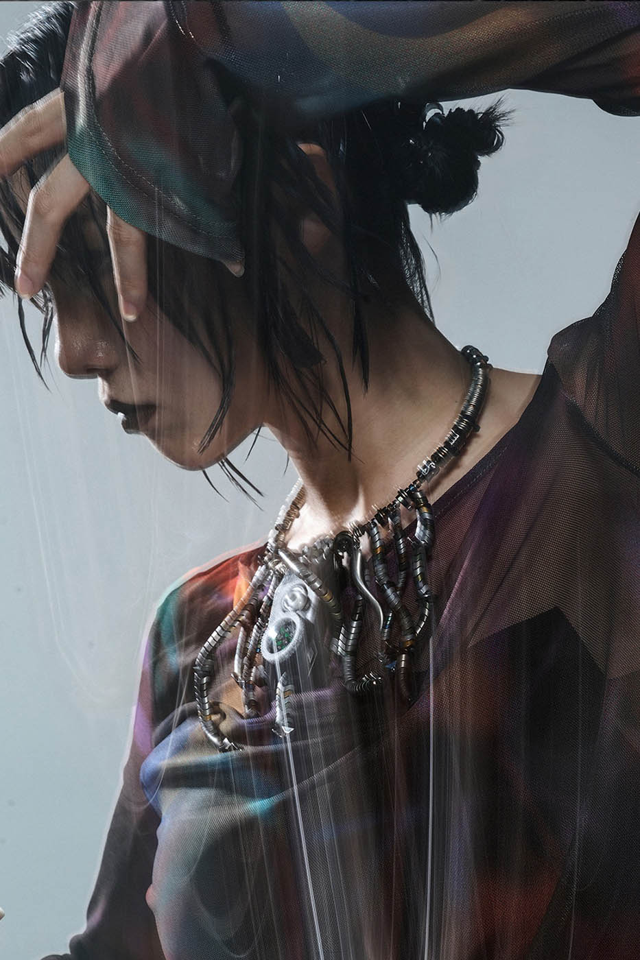 Necklace - Stainless Steel Compass Necklace - Summer by Imaphotic