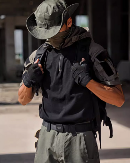 Stealth Camo Tactical T-Shirt -  cotton t-shirt - Camouflage Tactical T-Shirt for Outdoor Adventures - View 12