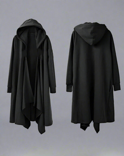 Stealth Ninja Cloak Coat - ninja-inspired coat - Techwear Ninja Cloak Coat for Versatile Style - View 2