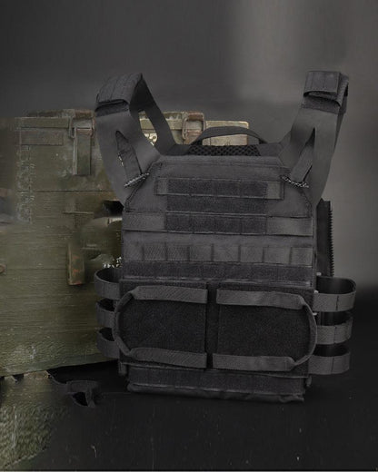 Stealth Tactical Camo Armor -  adjustable safety vest - Lightweight Tactical Camo Armor for Outdoor Safety - View 3