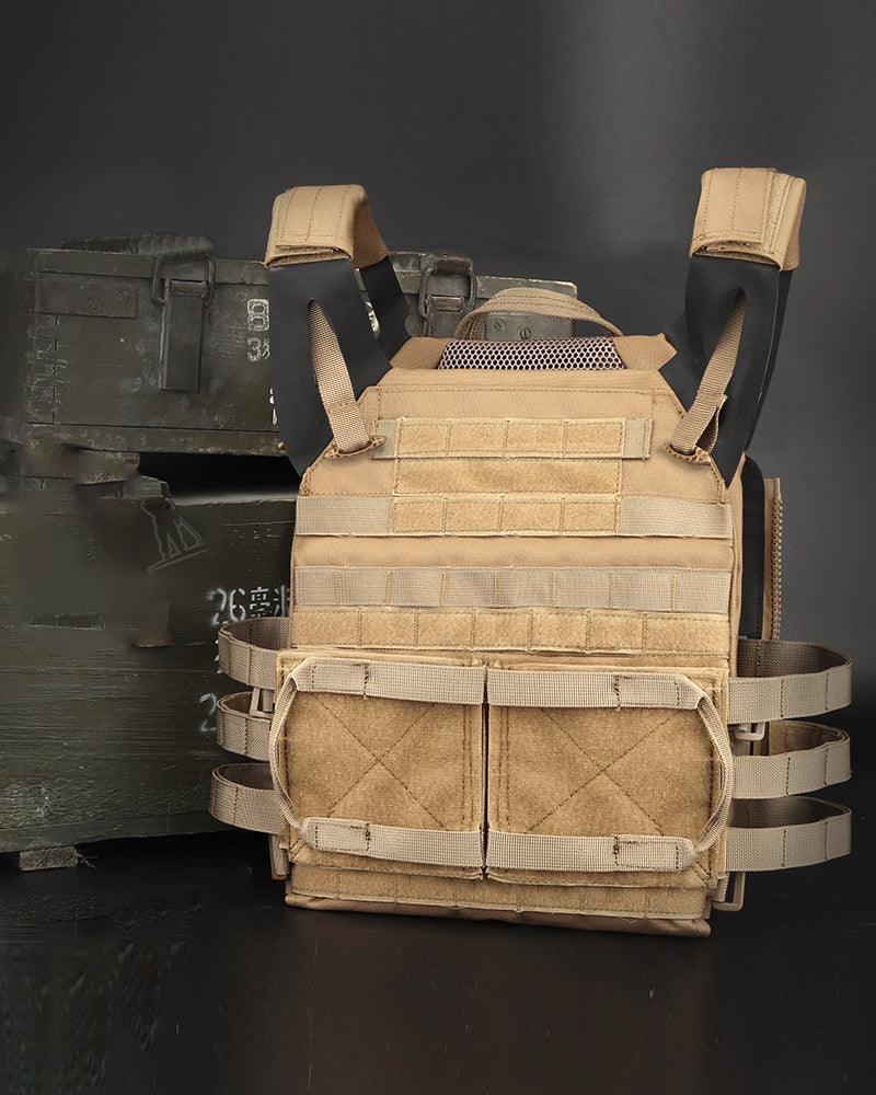 Stealth Tactical Camo Armor -  breathable outdoor vest - Lightweight Tactical Camo Armor for Outdoor Safety - View 4