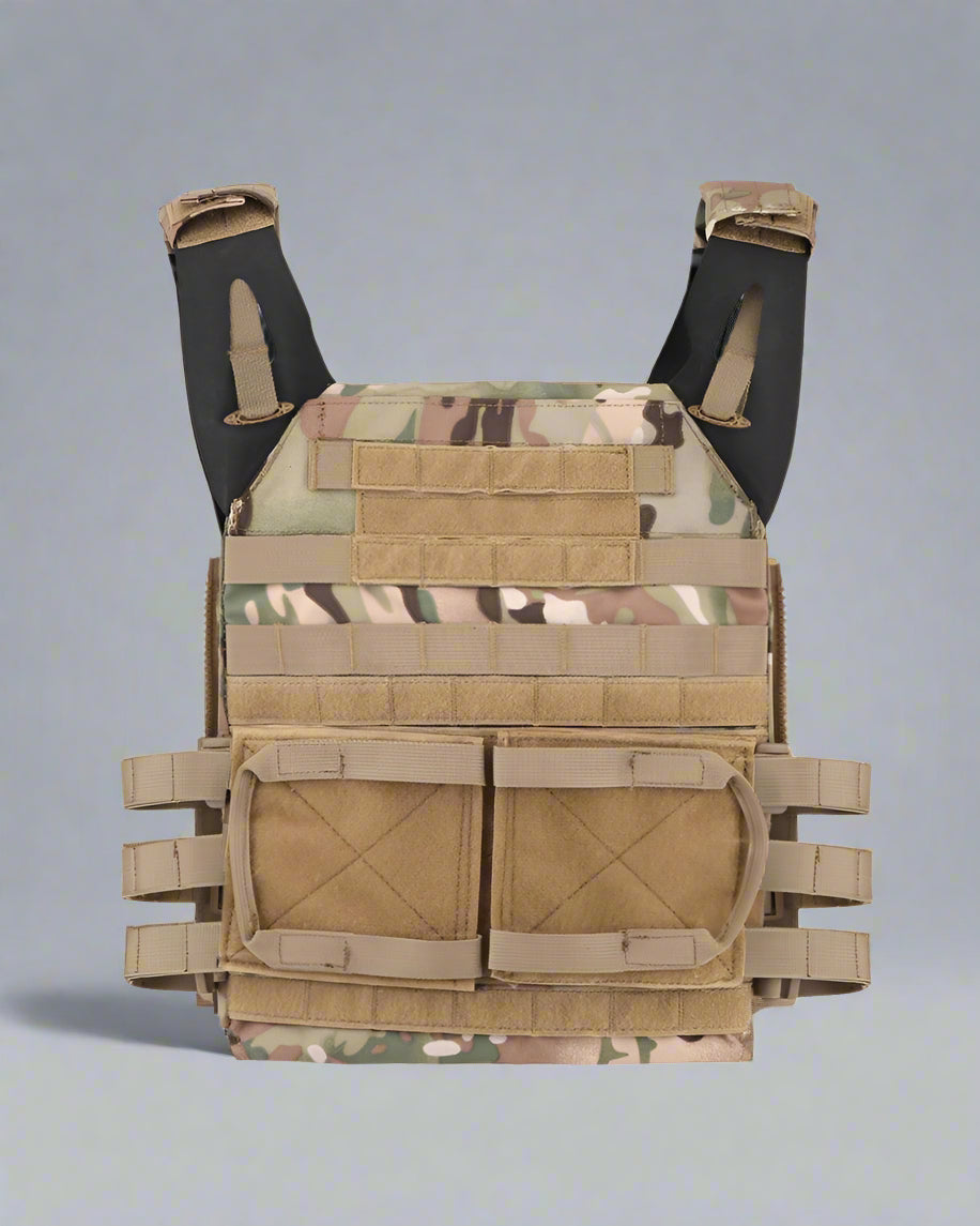 Stealth Tactical Camo Armor - camo armor - Lightweight Tactical Camo Armor for Outdoor Safety - Main view