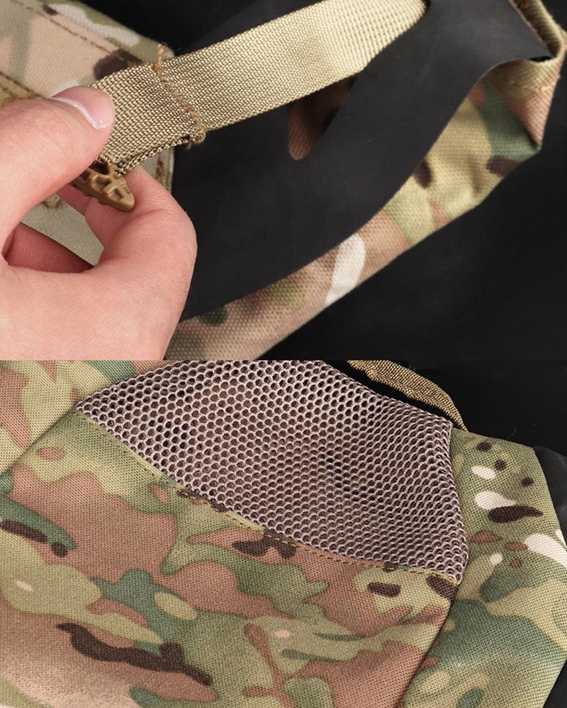 Stealth Tactical Camo Armor -  tactical vest - Lightweight Tactical Camo Armor for Outdoor Safety - View 7