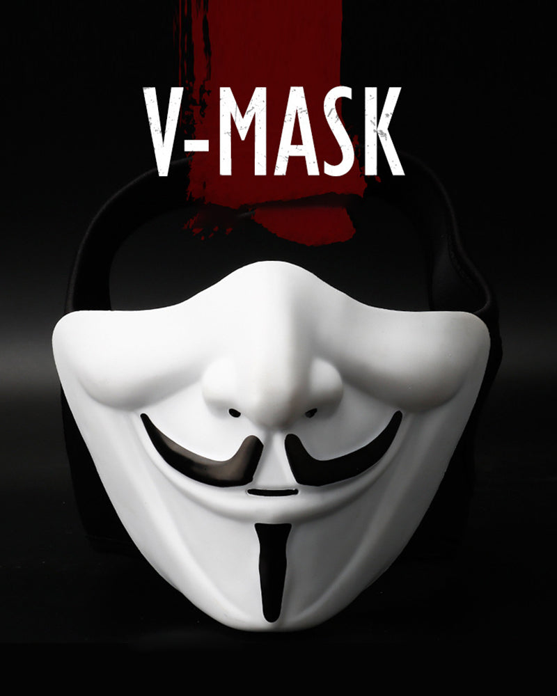Stealth Tech Face Mask -  adjustable half-face mask - Stealth Tech Half-Face Mask for Costumes and Events - View 10