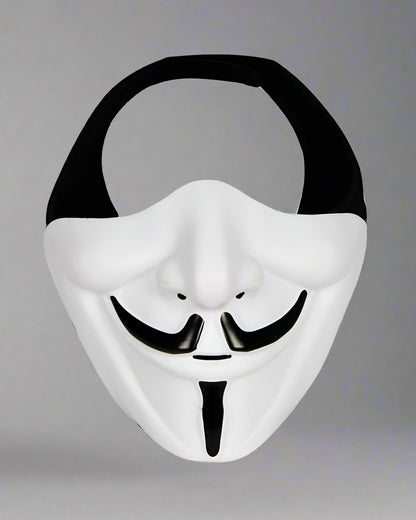 Stealth Tech Face Mask - face mask - Stealth Tech Half-Face Mask for Costumes and Events - Main view