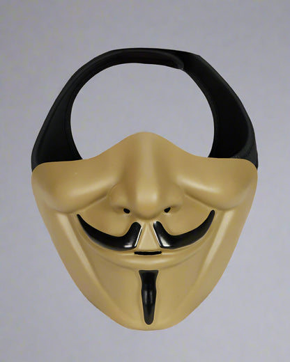 Stealth Tech Face Mask -  tactical mask - Stealth Tech Half-Face Mask for Costumes and Events - View 7