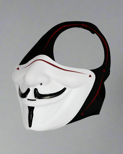Stealth Tech Face Mask - unique masks for events - Stealth Tech Half-Face Mask for Costumes and Events - View 9