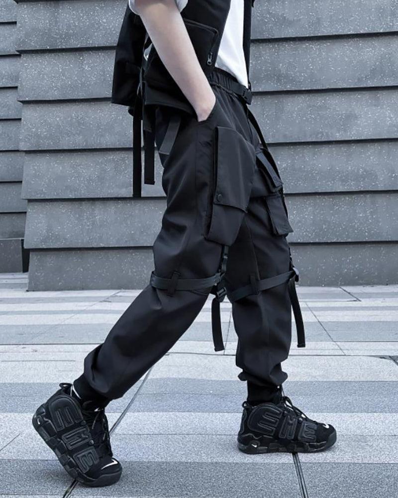 Stealthy Tactical Cargo Pants -  cargo pants - Stealthy Tactical Cargo Pants for Comfort and Mobility - View 3