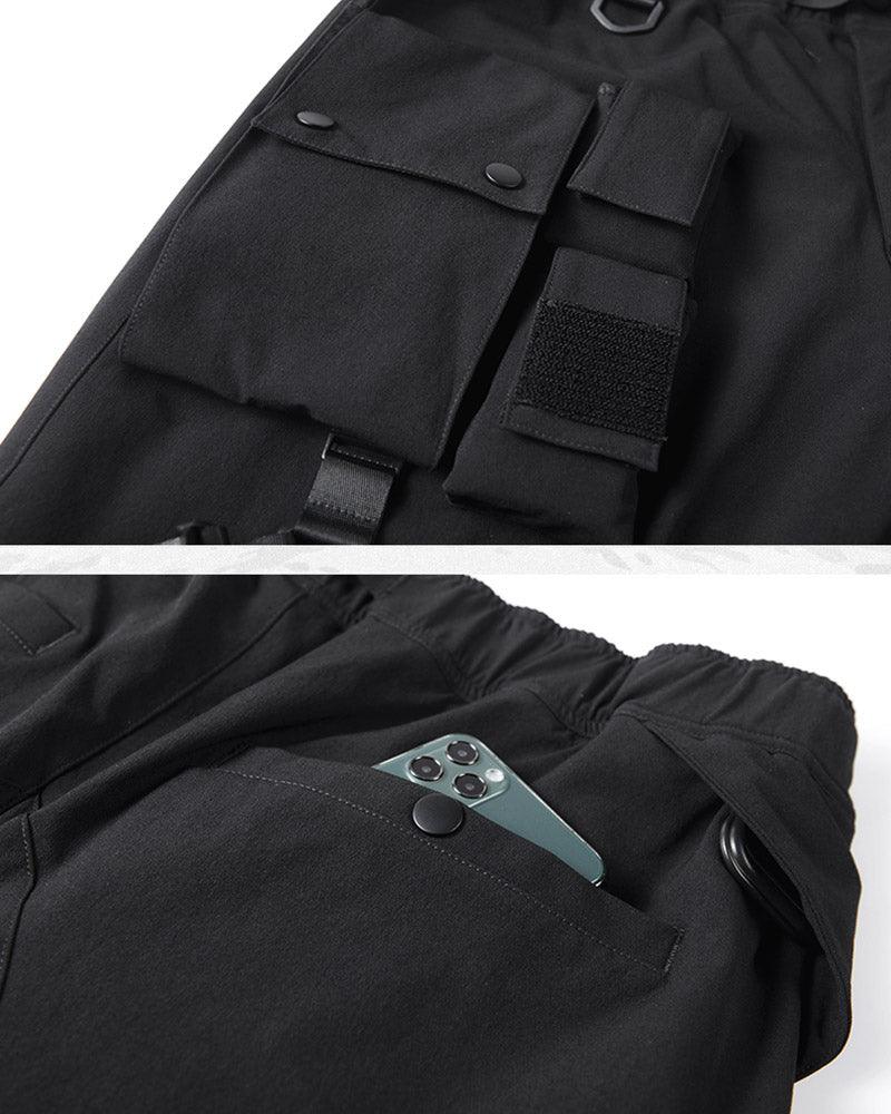 Stealthy Tactical Cargo Pants -  urban exploration - Stealthy Tactical Cargo Pants for Comfort and Mobility - View 8