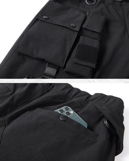Stealthy Tactical Cargo Pants -  urban exploration - Stealthy Tactical Cargo Pants for Comfort and Mobility - View 8