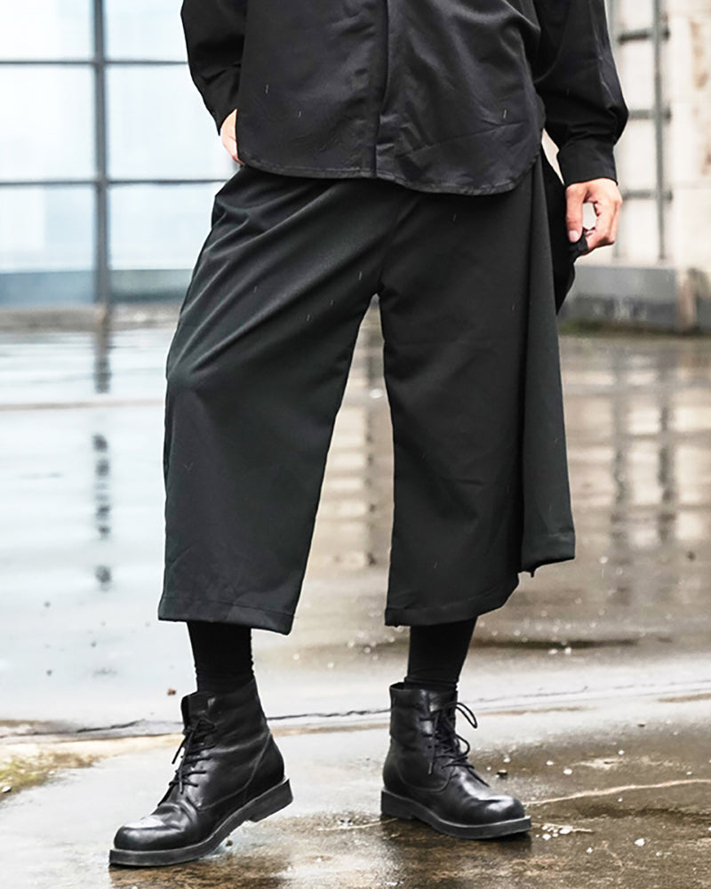 Stealthy Techwear Ninja Trousers -  comfortable polyester pants - Ninja-Inspired Techwear Trousers for Stylish Comfort - View 4