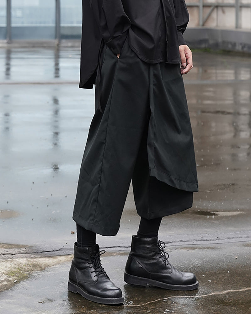 Stealthy Techwear Ninja Trousers - ninja-inspired pants - Ninja-Inspired Techwear Trousers for Stylish Comfort - View 2